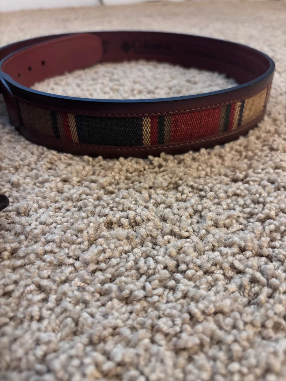 Vintage Men’s Southwestern Style Columbia Belt | 36x90